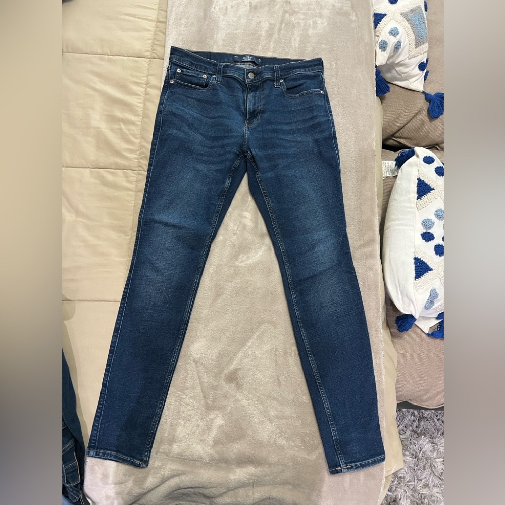 Hollister Dark Blue Skinny Jeans